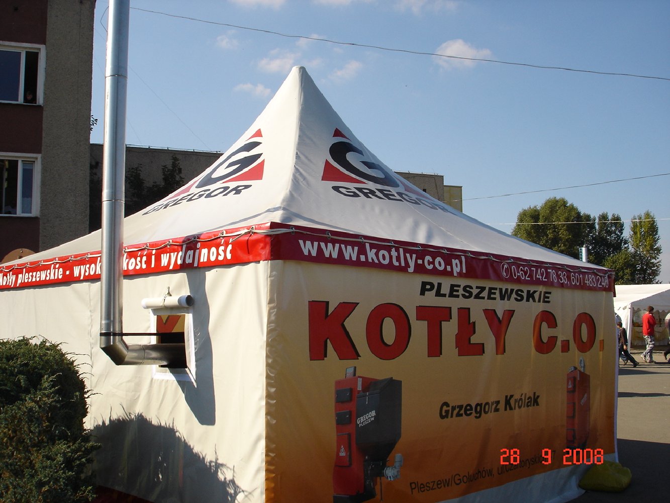 Nasze kotły centralnego ogrzewania na targach