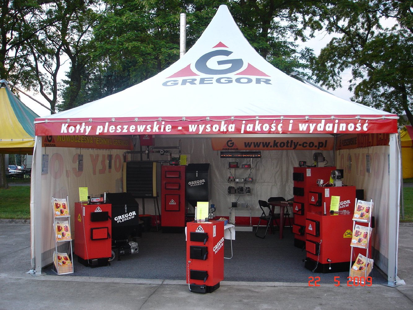 Nasze kotły centralnego ogrzewania na targach
